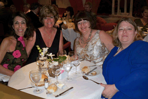 Ladies Night Out. It was formal night on the Cruise